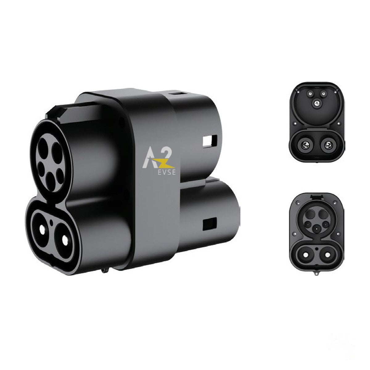 A2Z EVSE CCS1 to CCS2 DC Adapter — product photo