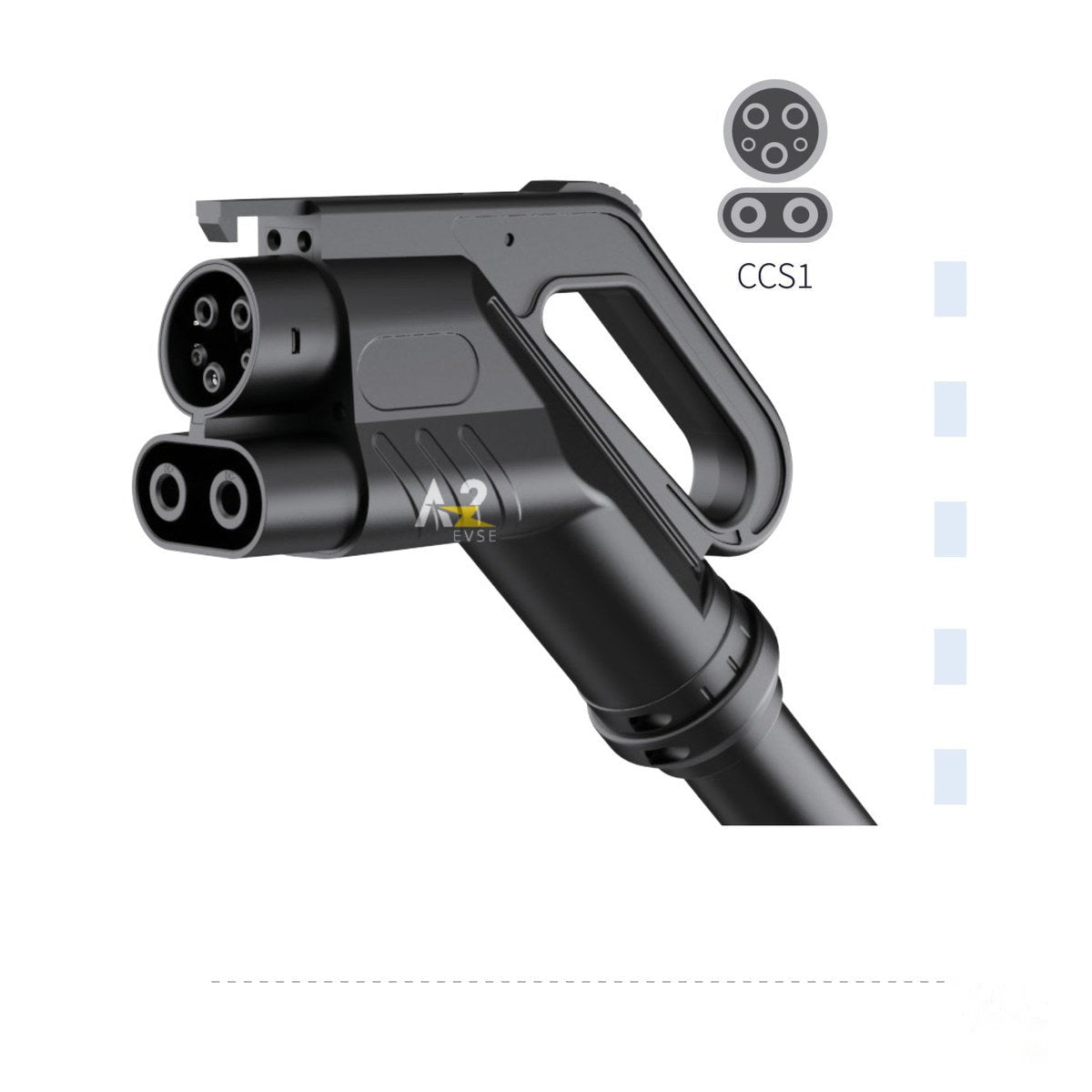 A2Z EVSE CCS1 DC Gun Cable — product photo
