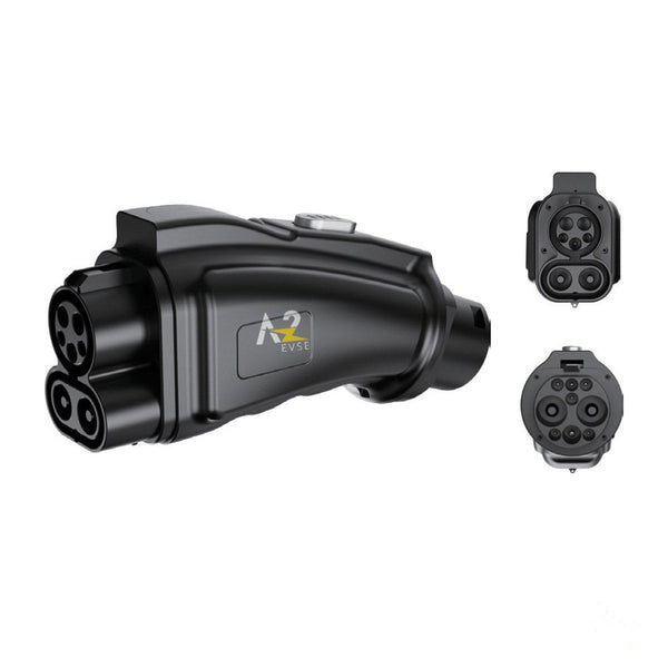 A2Z EVSE CCS1 to GB/T DC Adapter — product photo