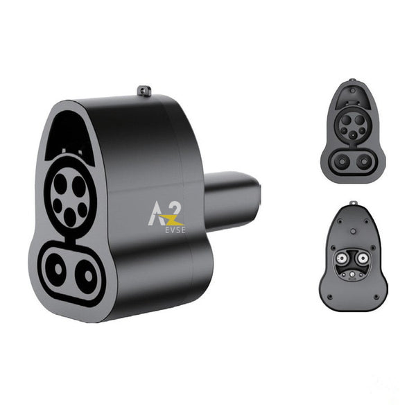 A2Z EVSE CCS1 to NACS DC Adapter (300A) — product photo