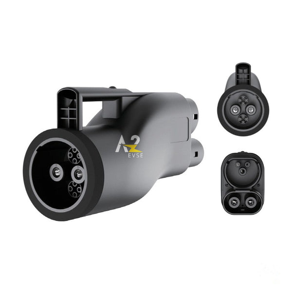 A2Z EVSE CHAdeMO to CCS2 DC Adapter — product photo