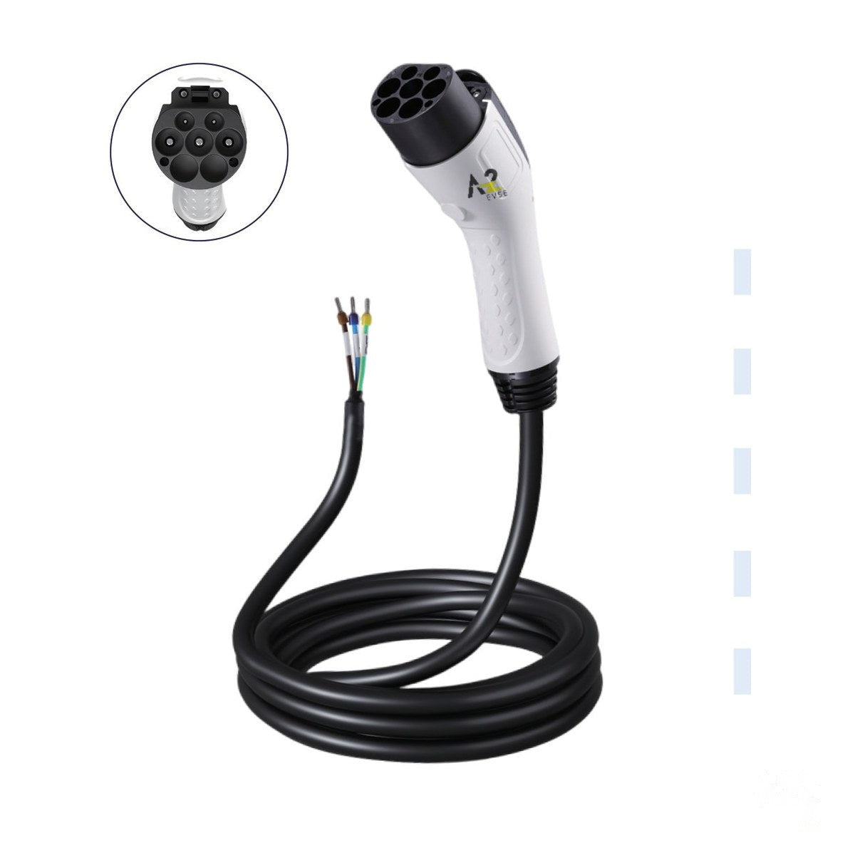 A2Z EVSE GB/T AC Gun Cable — product photo