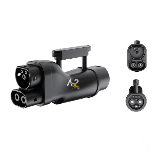 A2Z EVSE GB/T to CCS2 DC Adapter — product photo