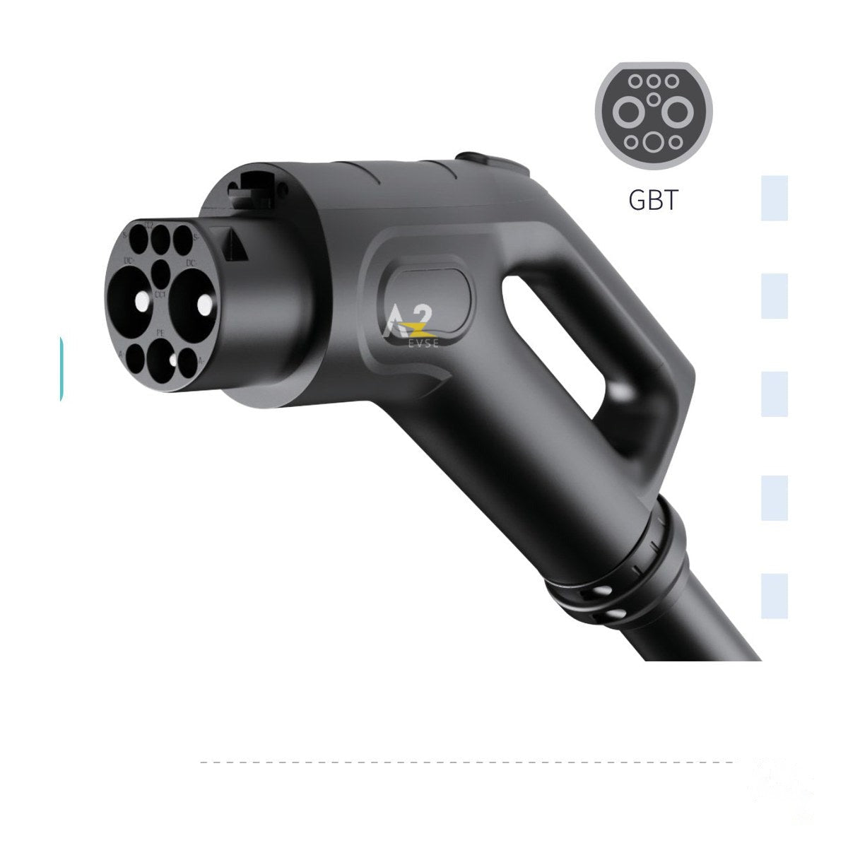 A2Z EVSE GB/T DC Gun Cable — product photo