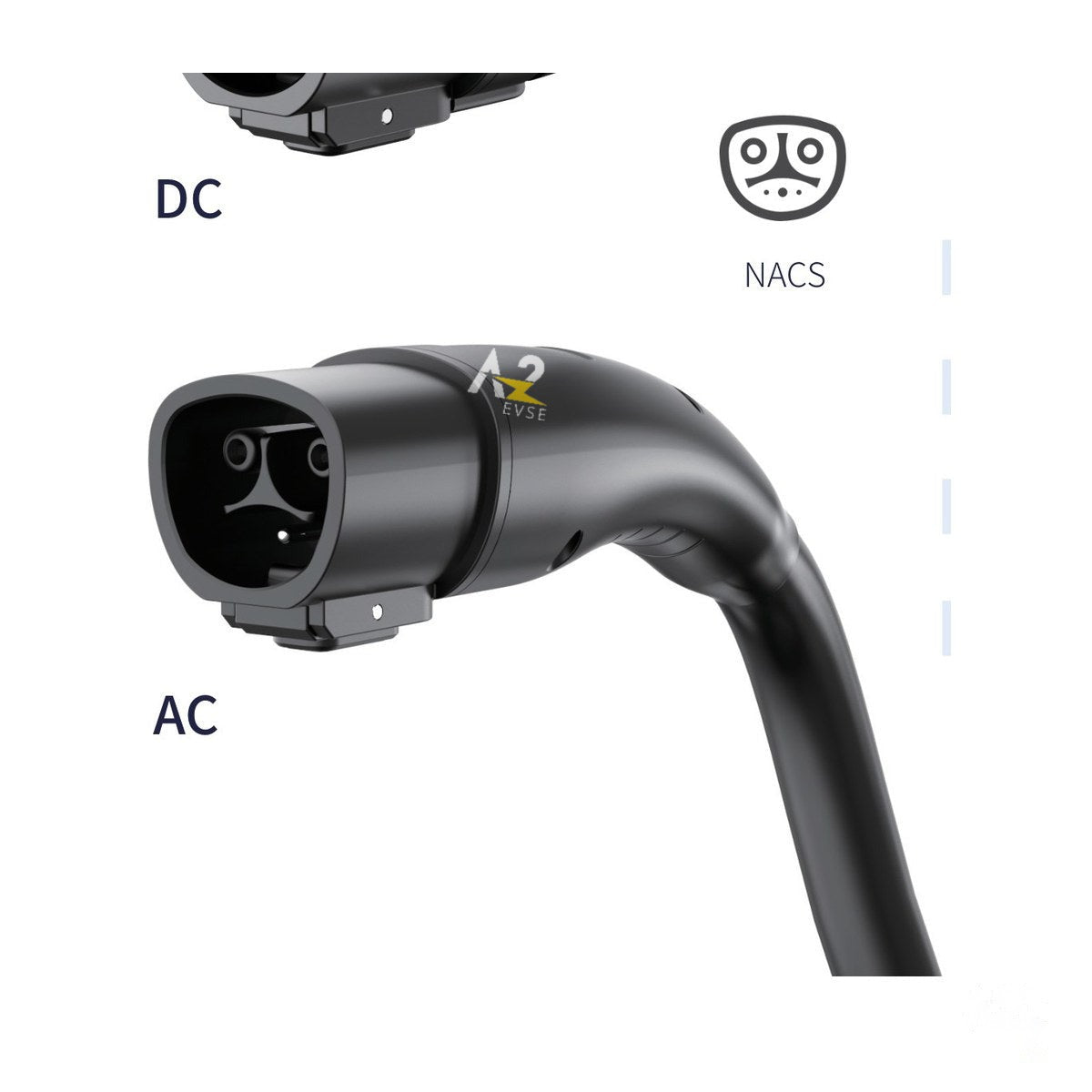 A2Z EVSE NACS Female Charging Cable — product photo