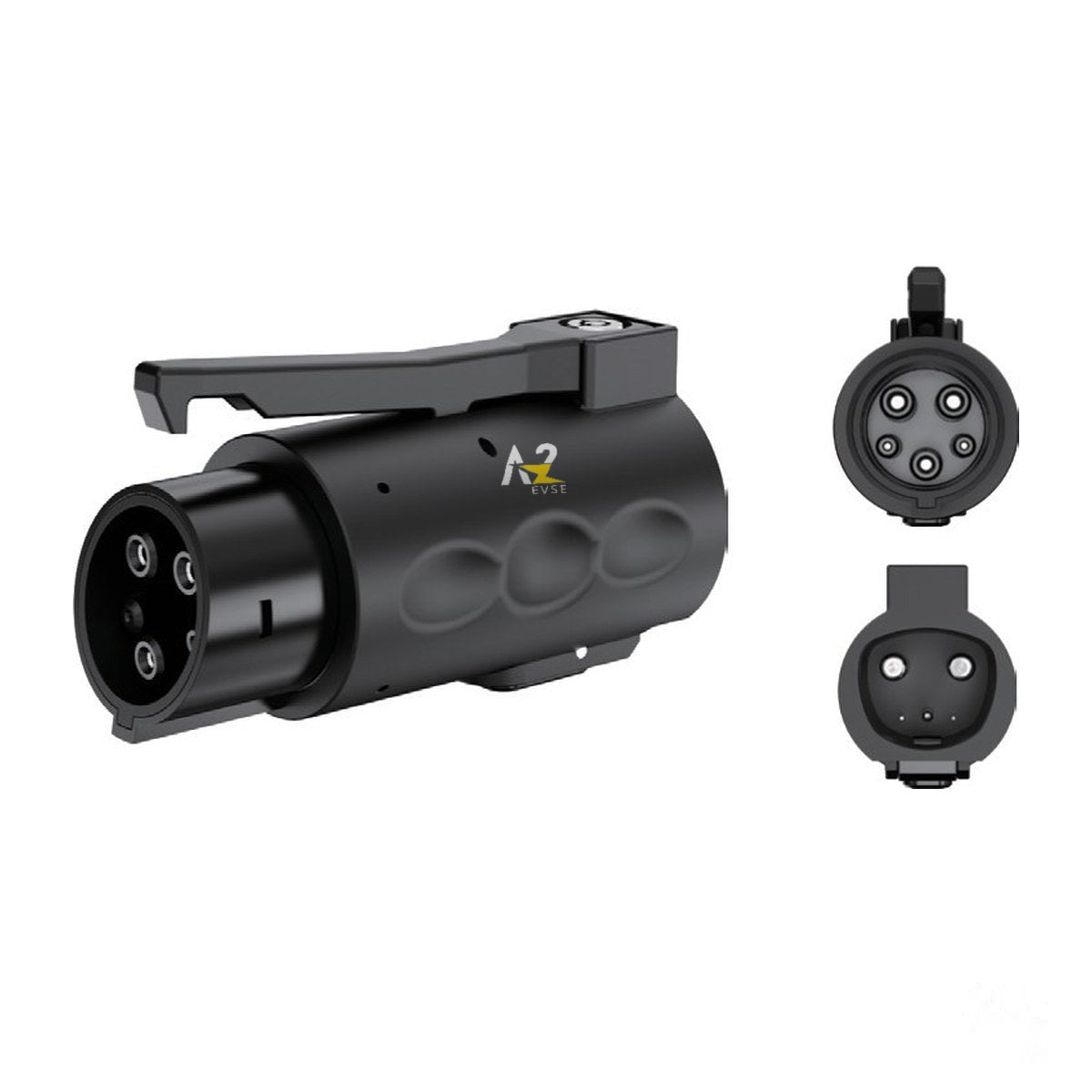 A2Z EVSE NACS to J1772 AC Adapter with lock — product photo