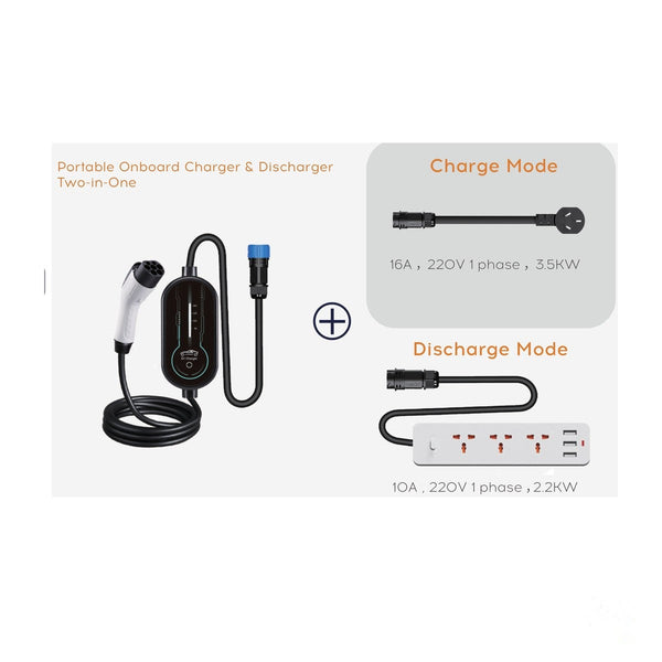 A2Z EVSE Onboard Charger & Discharger 2-in-1 — product photo