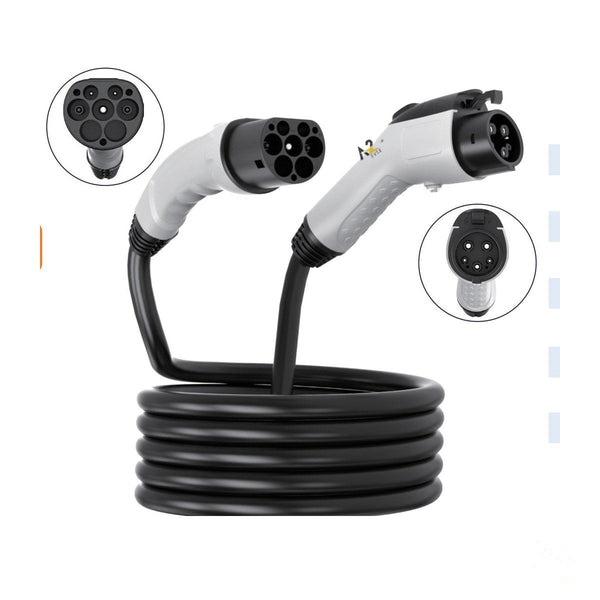 A2Z EVSE Type 2 to J1772 Extension Cord — product photo