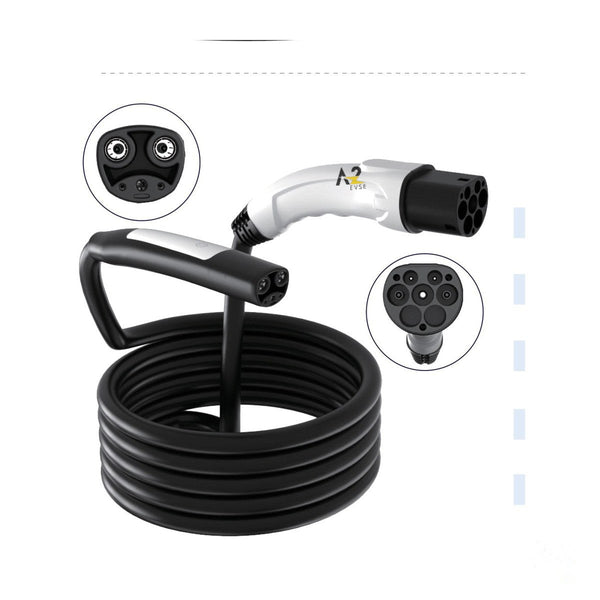 A2Z EVSE Type 2 to NACS Extension Cord — product photo